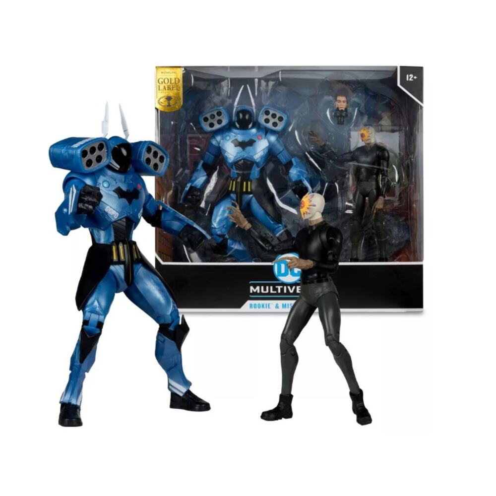McFarlane DC Multiverse ROOKIE & MISTER BLOOM MEGA FIGURE (GOLD LABEL) 2PK